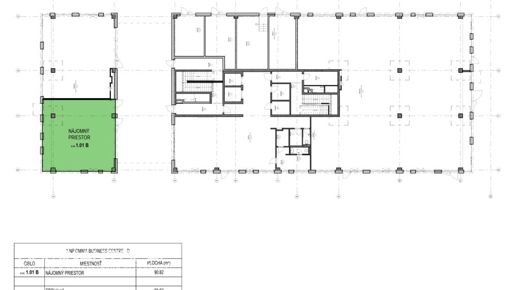 Predaj nebytového priestoru OBC Tomášikova
