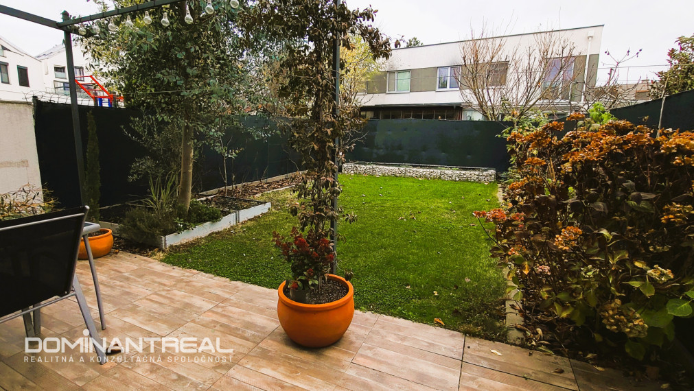 PREDANÉ! 4-izb. mezonetový byt so záhradou a parkovaním, Jarovce