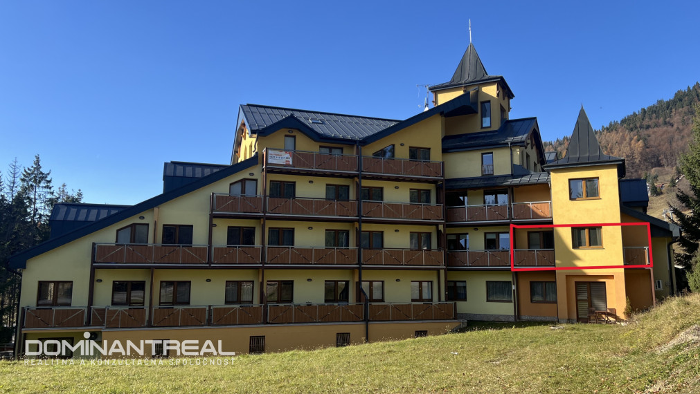 PREDANÉ! 2-izb. apartmán na Donovaloch - výborná poloha pri zjazdovkách