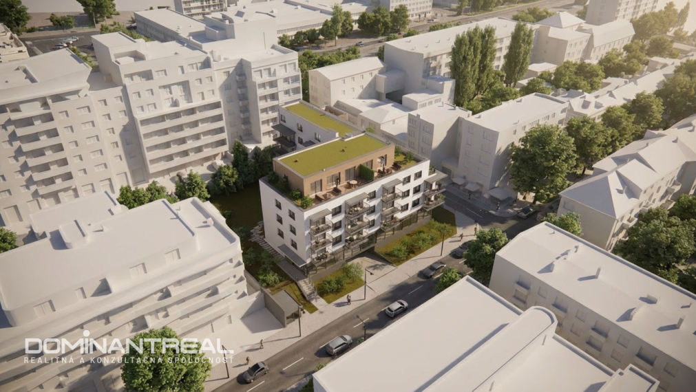 DOMINANT REAL - na predaj 2-izbový apartmán v projekte Teslova