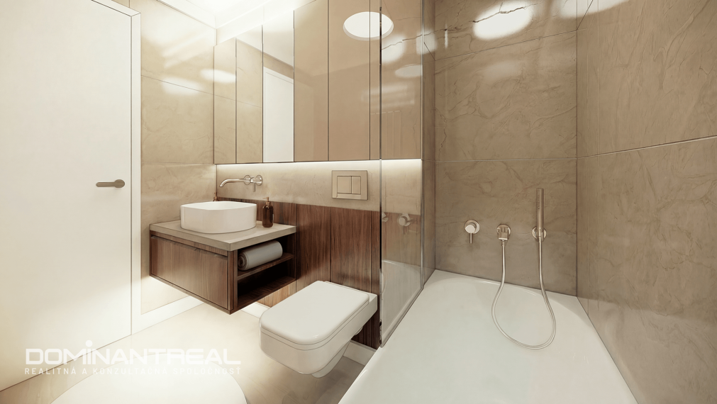 DOMINANT REAL - na predaj 3-izbový byt v projekte Teslova