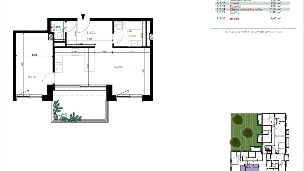 DOMINANT REAL - na predaj 2-izbový byt v projekte Teslova