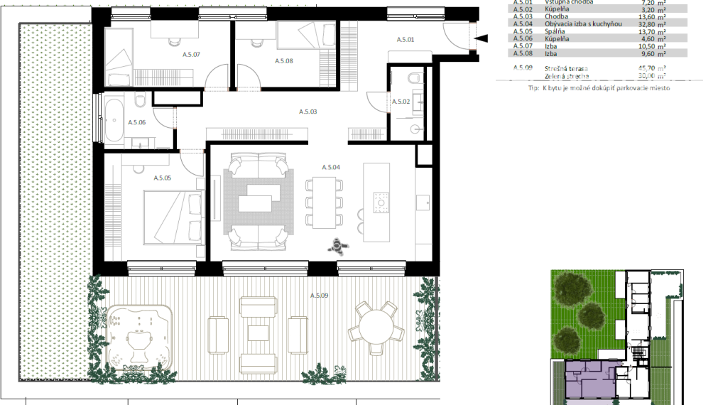 DOMINANT REAL - na predaj 4-izbový byt v projekte Teslova