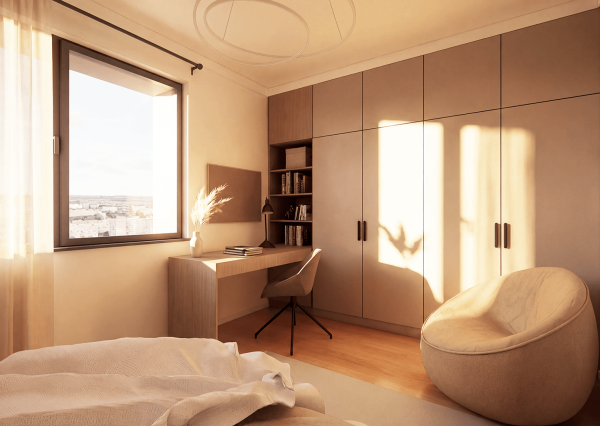 DOMINANT REAL - na predaj 3-izbový byt v projekte Teslova