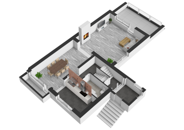 DOMINANT REAL - Priestranný rodinný dom s prístavbou a samostatným bytom – Rusovce