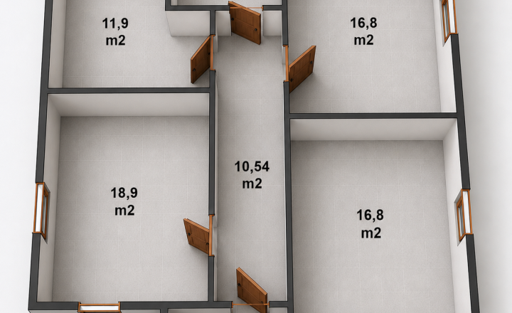 PREDAJ! Rodinný dom na veľkom pozemku v obci Ortuťová - fotografia 9